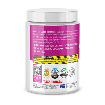 CREATINE MONOHYDRATE by MAX'S