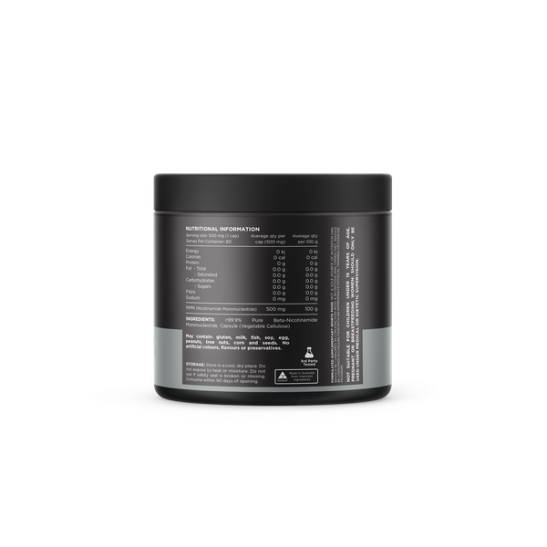 NMN BETA NICOTINAMIDE MONONUCLEOTIDE 500mg by SWITCH NUTRITION
