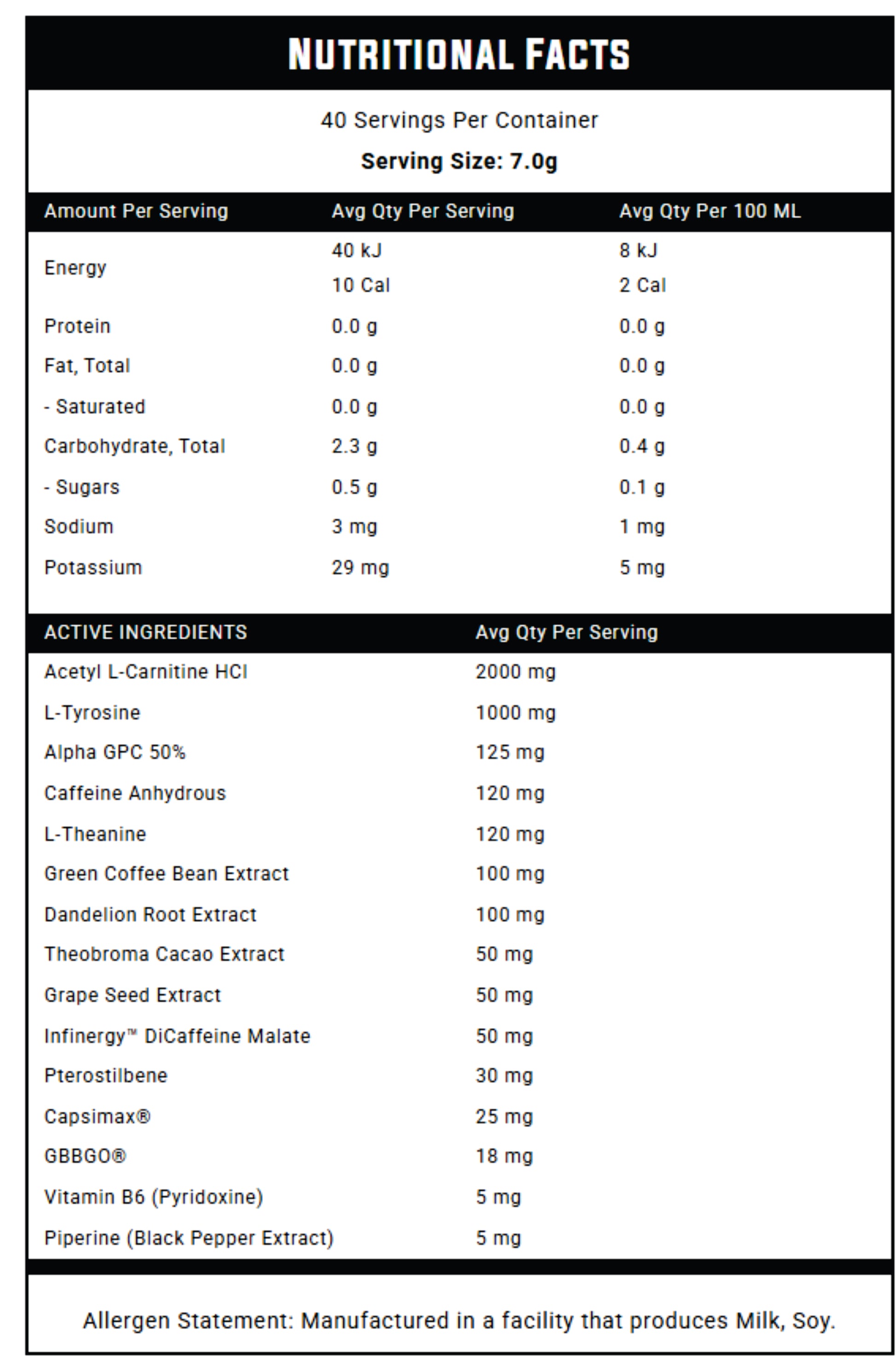 OBLITERX THERMOGENIC by NEXUS