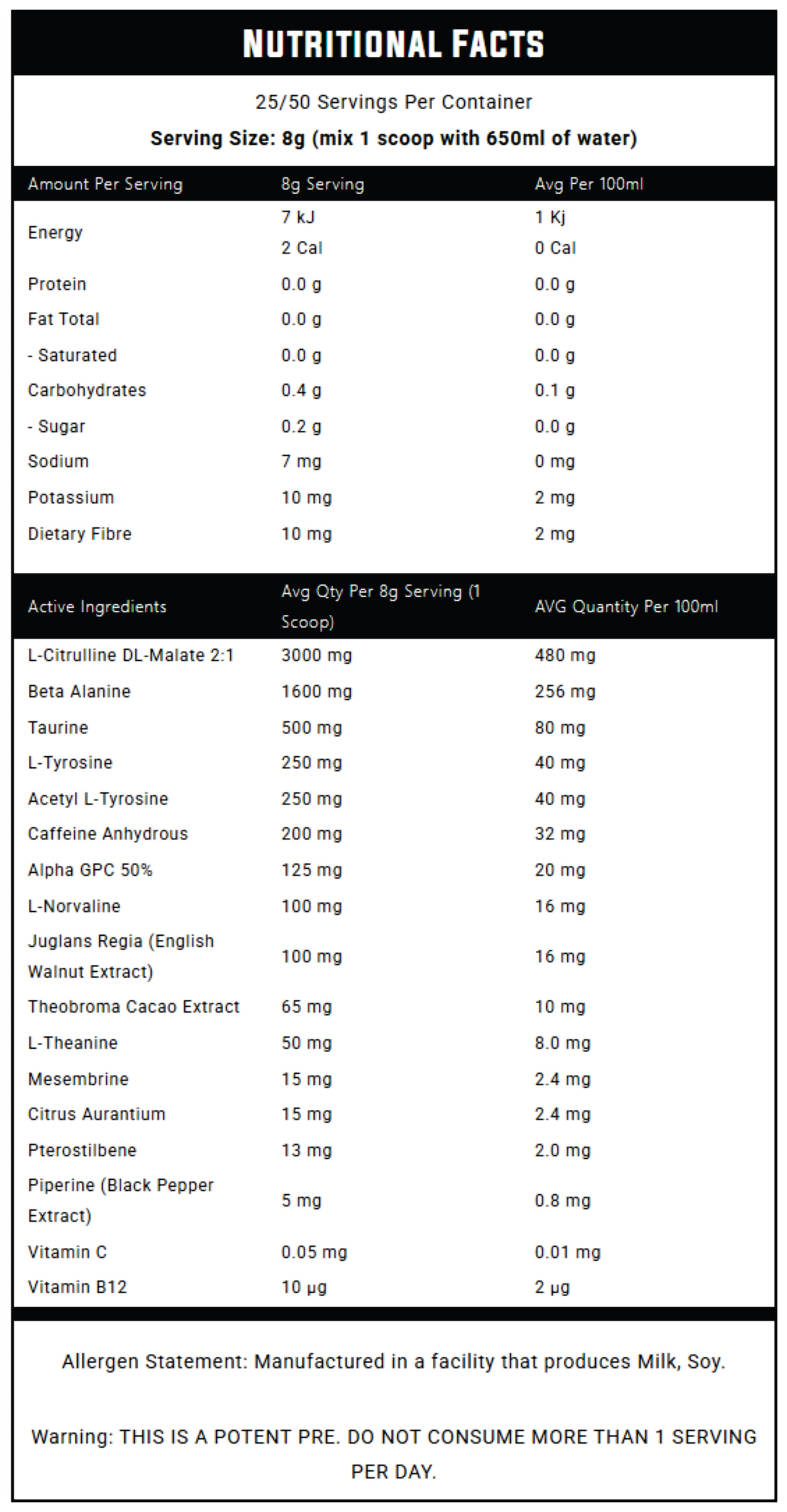 PER4M PRE-WORKOUT by NEXUS