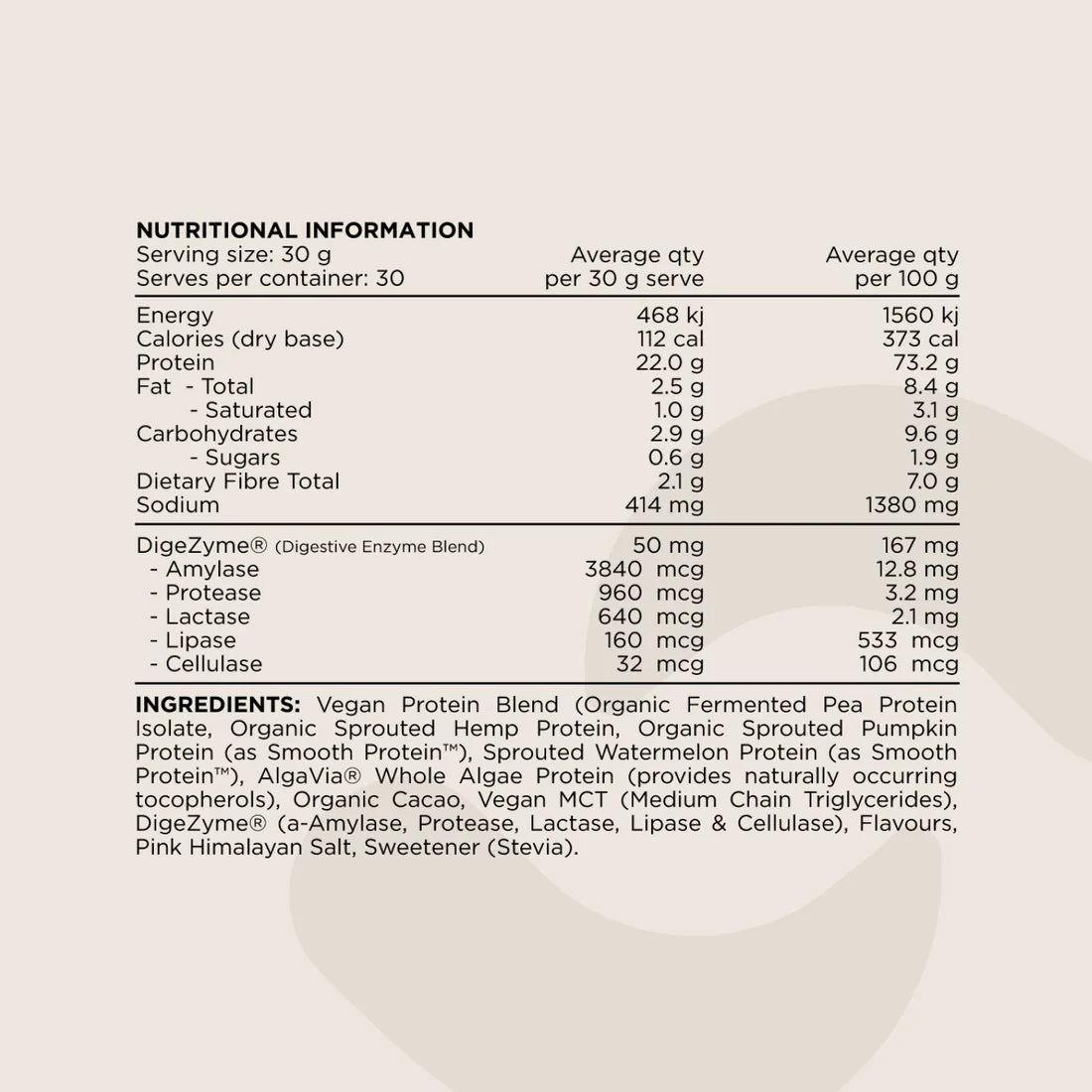 PLANT PROTEIN by SWITCH NUTRITION