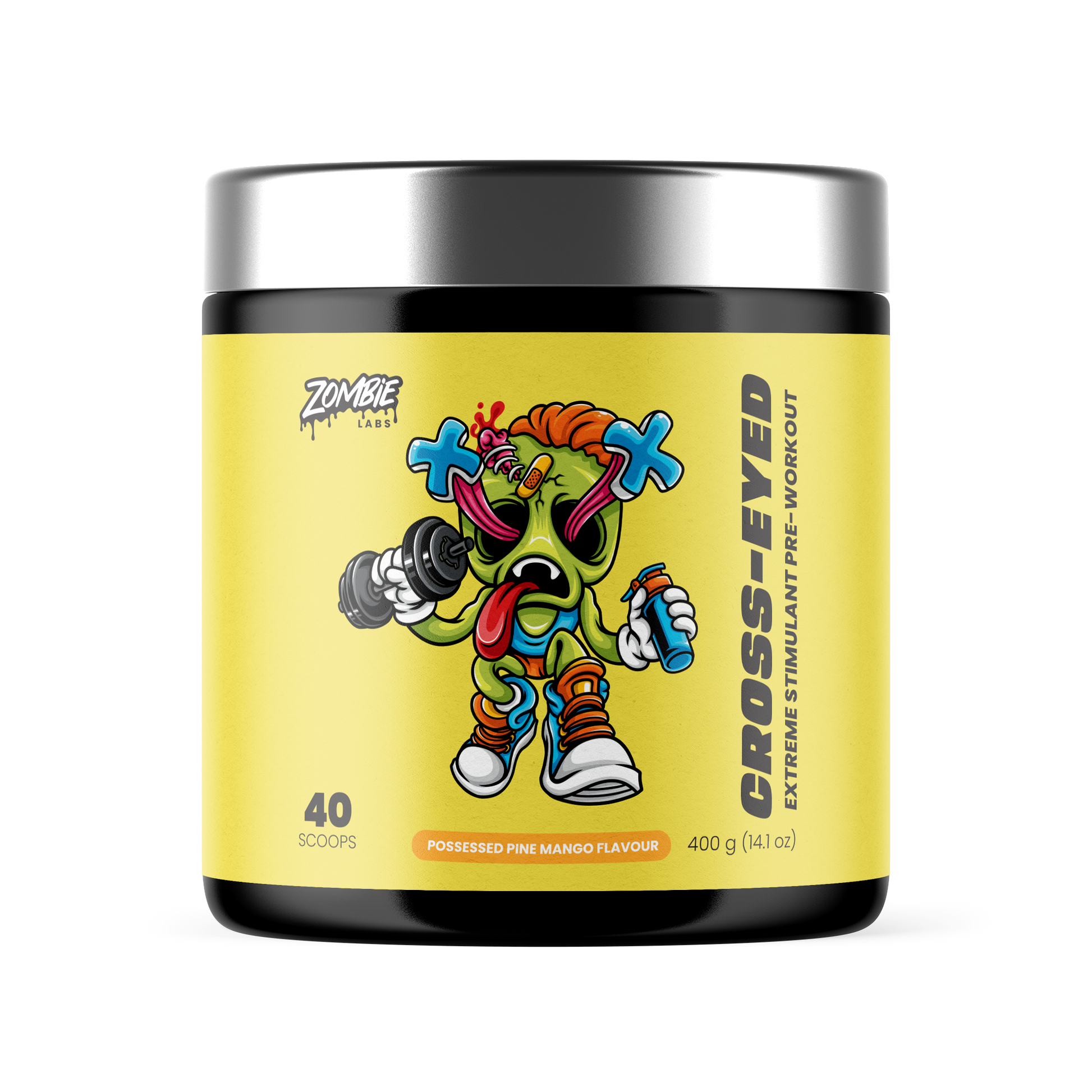 CROSS-EYED EXTREME PRE-WORKOUT by ZOMBIE LABS