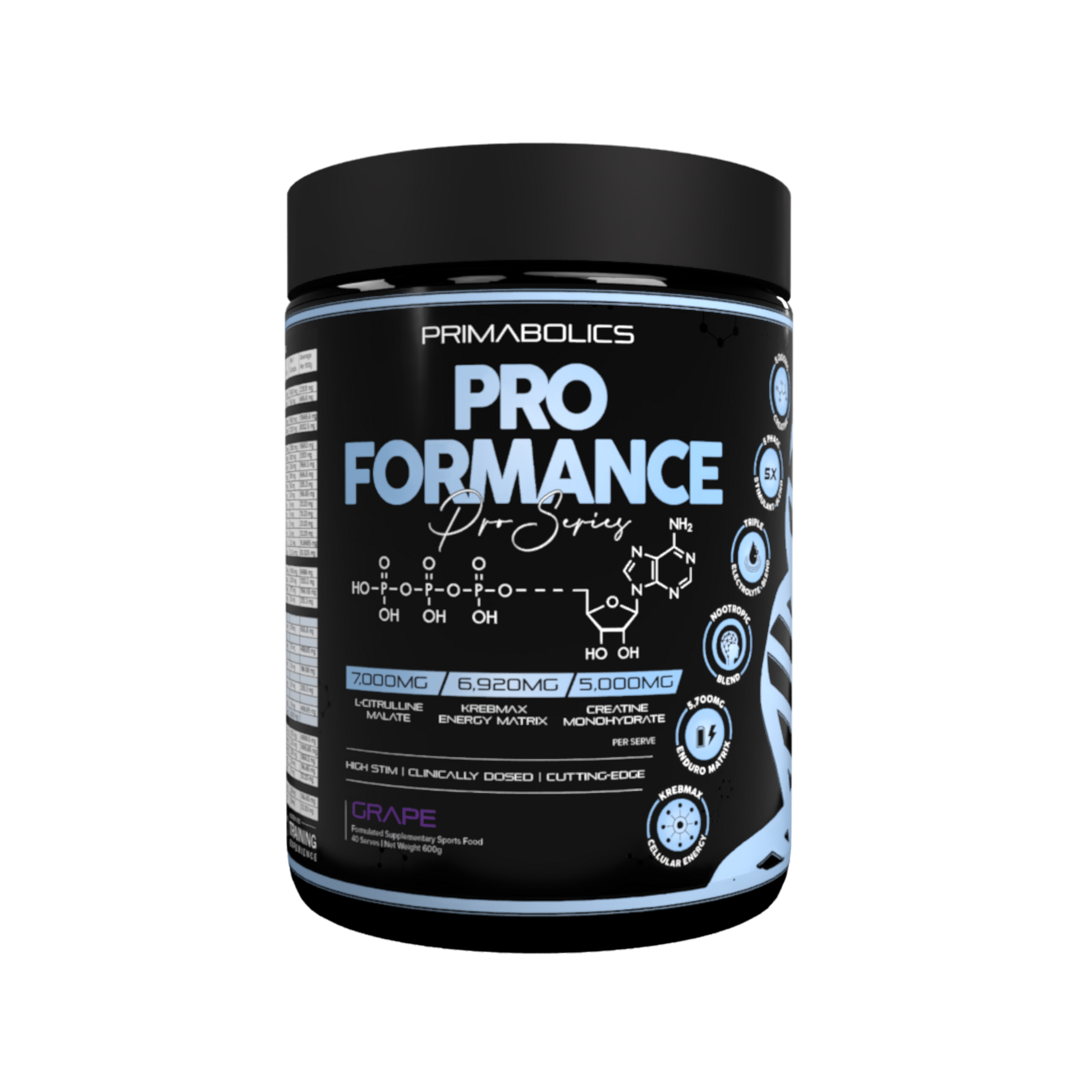 PROFORMANCE PRE-WORKOUT by PRIMABOLICS
