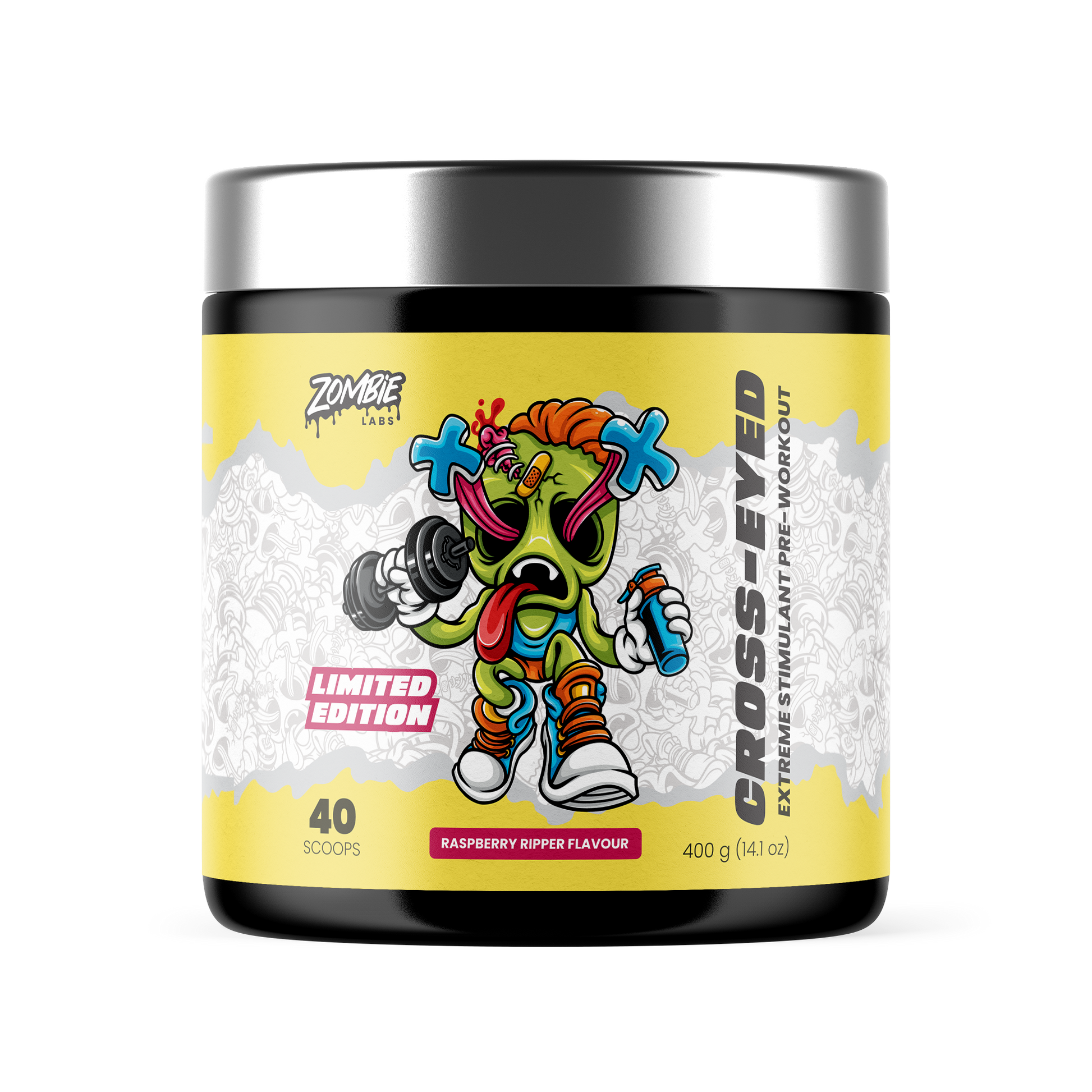 CROSS-EYED EXTREME PRE-WORKOUT by ZOMBIE LABS