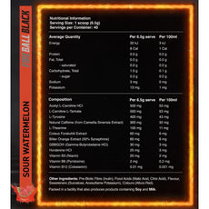 FIREBALL BLACK THERMOGENIC by RED DRAGON