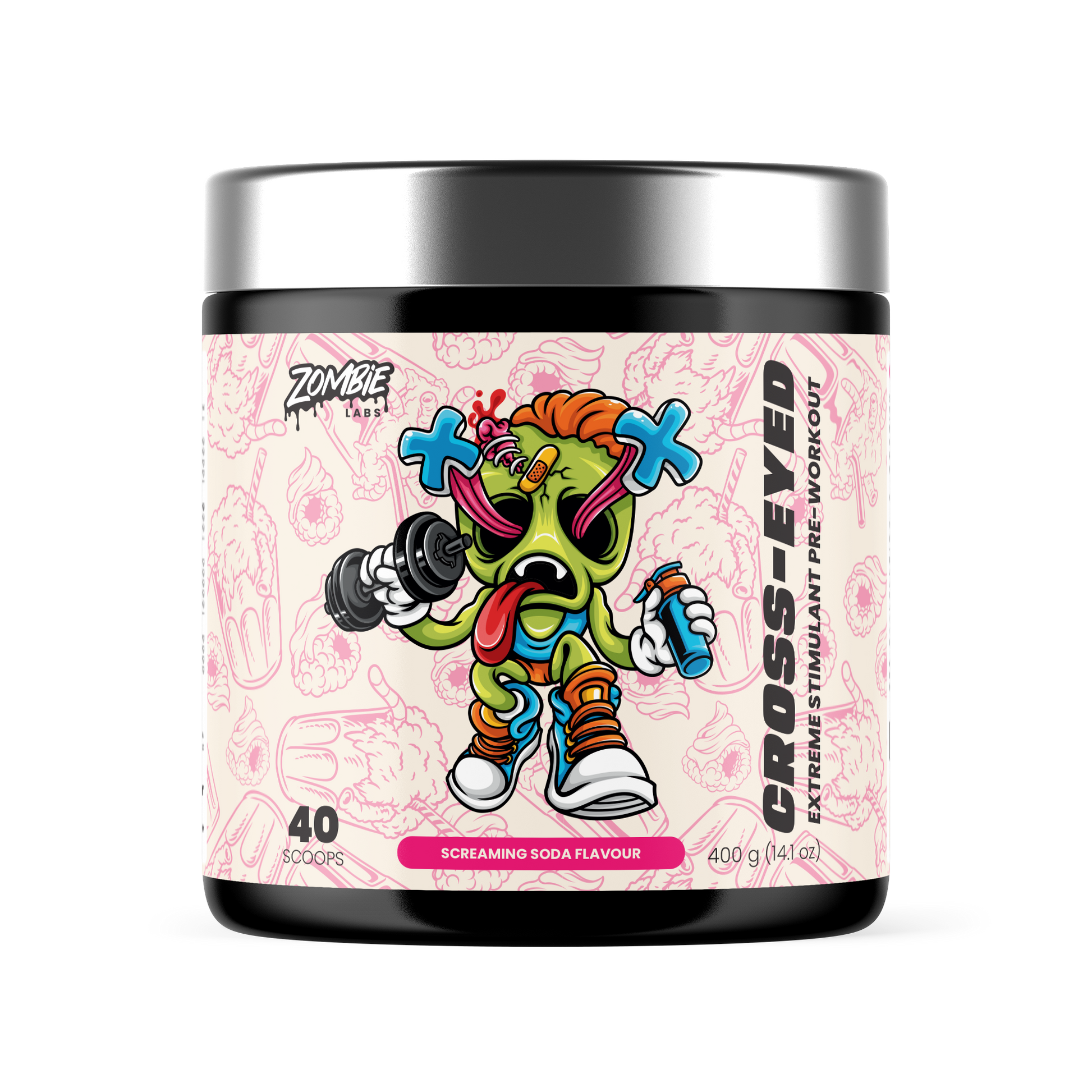 CROSS-EYED EXTREME PRE-WORKOUT by ZOMBIE LABS