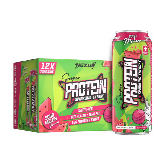 SPARKLING "ENERGY" PROTEIN WATER CANS by NEXUS