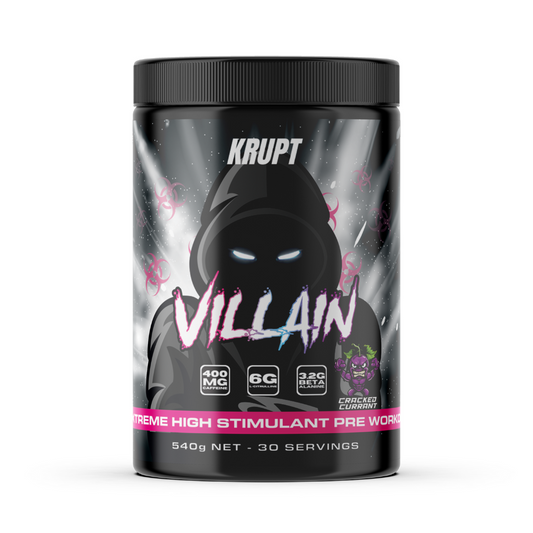 VILLAIN HIGH-STIM PRE-WORKOUT by KRUPT