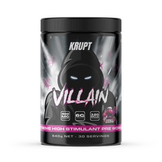 VILLAIN HIGH-STIM PRE-WORKOUT by KRUPT