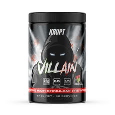 VILLAIN HIGH-STIM PRE-WORKOUT by KRUPT