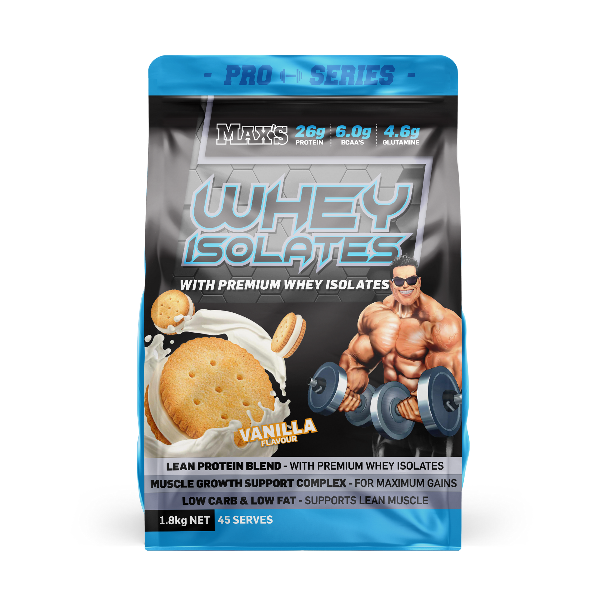WHEY ISOLATES by MAX'S